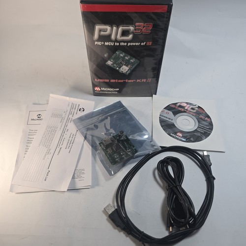 Microchip pic32 usb starter - pic32,