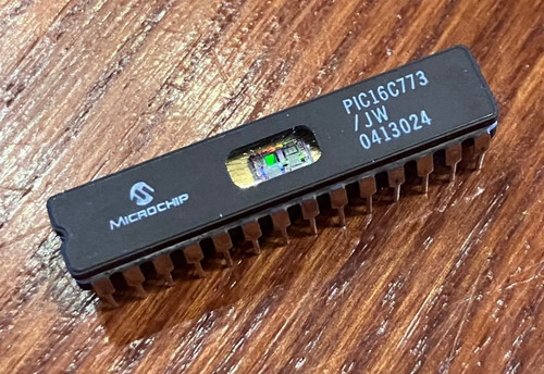 Microchip pic16c773 uv - microchip,