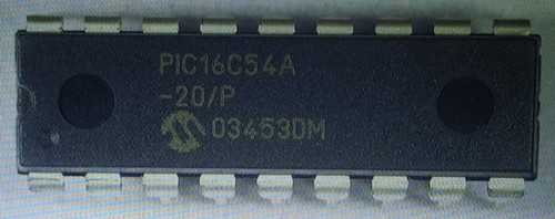 Pic16c54a microchip 8 bit - microchip, 8-bit
