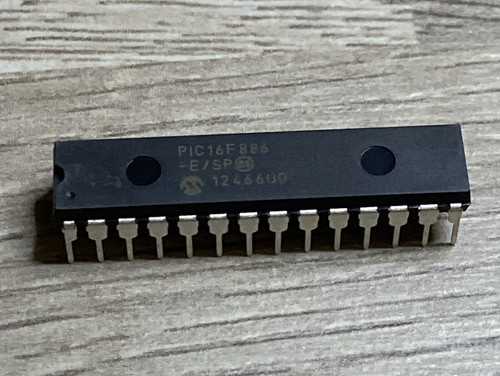 Microchip pic16f886 8 bit - microchip, pic16f886-e/sp